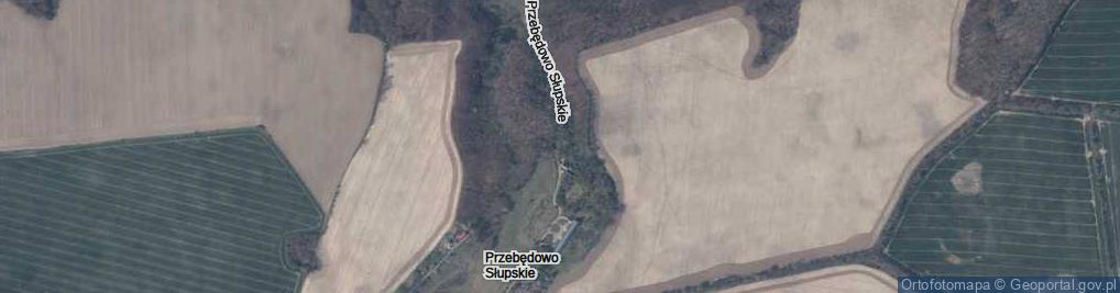Zdjęcie satelitarne Przebędowo Słupskie ul.